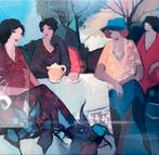 ITZCHAK TARKAY Kunstreproduktie mooi ingelijst met acrylglas, Antiek en Kunst, Ophalen