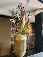 Groot Bloemstuk met Kunstbloemen en Pot, Ophalen