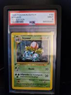 Ivysaur Base Set 1st Edition PSA 9 (Dutch), Ophalen of Verzenden