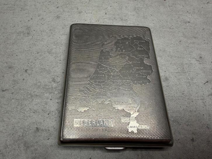 Sigarettendoos Nederland - N3544, Verzamelen, Rookartikelen, Aanstekers en Luciferdoosjes, Gebruikt, Luciferdoosjes of -merken