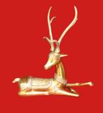 Mooi groot koperen hert periode Regency, Ophalen, Koper