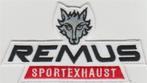 Remus Sport Exhaust stoffen opstrijk patch embleem, Motoren, Verzenden