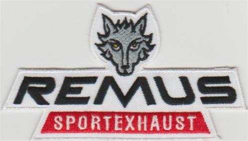 Remus Sport Exhaust stoffen opstrijk patch embleem, Motoren, Accessoires | Stickers, Verzenden