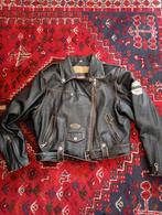 Vintage Leren Damesjas - Harley Davidson Stijl, Harley Davidson, Zwart, Maat 42/44 (L), Sk