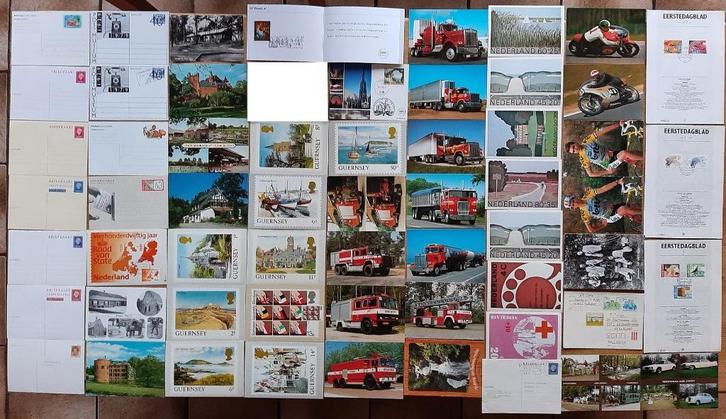 Klassieke Verzameling Poststukken Biefkaarten Ansichtkaarten, Postzegels en Munten, Brieven en Enveloppen | Nederland, Briefkaart