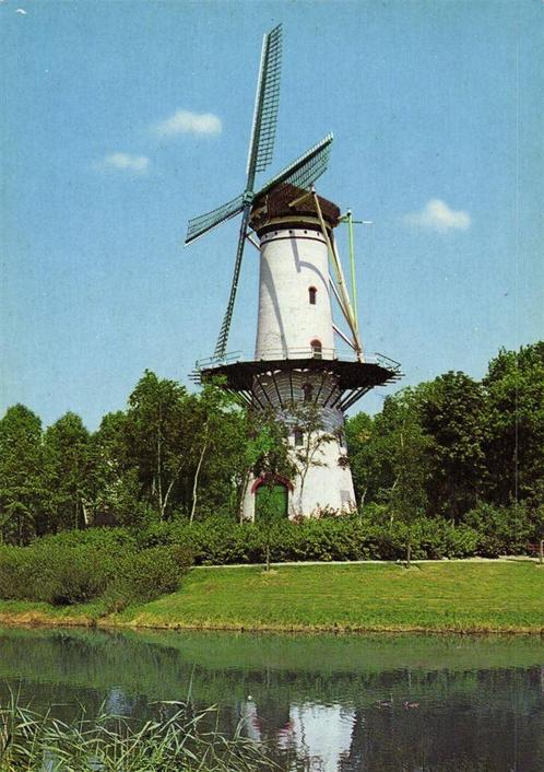 Tholen, Korenmolen De Hoop - ongelopen, Verzamelen, Ansichtkaarten | Nederland, Ongelopen, Overijssel, 1920 tot 1940, Ophalen of Verzenden