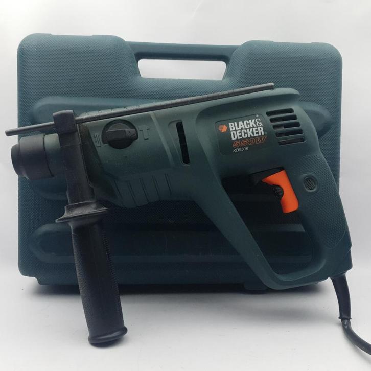 Klopboormachine Black &Decker KD950K || €49.99, Doe-het-zelf en Verbouw, Gereedschapskisten, Gebruikt, Ophalen of Verzenden
