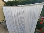 Witte vitrage Lichtdoorlatend, 200 cm of meer, Wit, Ophalen of Verzenden, Zo goed als nieuw