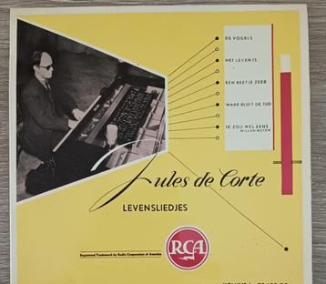 Jules de Corte - Levensliedjes vol. 1 beschikbaar voor biedingen