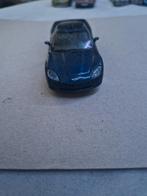 Corvette middel blauwe model auto, Ophalen, Gebruikt, Bburago