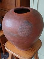 Grote Aardewerk Vaas, Huis en Inrichting, Woonaccessoires | Vazen, Gebruikt, Overige kleuren, Aardewerk of Porselein, Ophalen of Verzenden