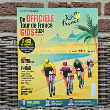 Nieuw! De Officiële Tour de France Gids 2024 - Wielrennen beschikbaar voor biedingen
