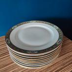 Set van 10 borden Rosenthal Bavaria vogel vintage, Antiek en Kunst, Antiek | Servies los, Ophalen of Verzenden