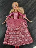 barbie Cinderella prinses roze jurk., Ophalen of Verzenden, Zo goed als nieuw, Barbie