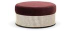 Sofacompany, poef Evie large, Ophalen, Scandinavisch design, Zo goed als nieuw, Riet of Rotan