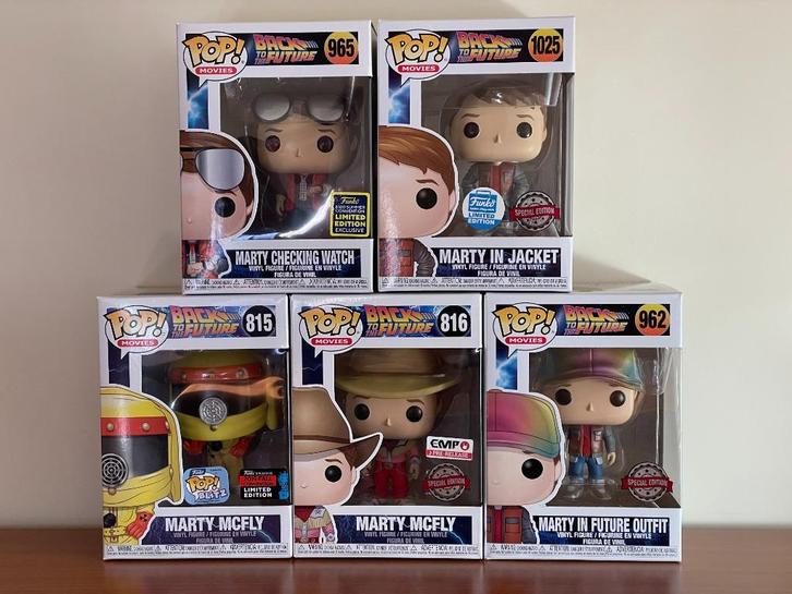 Funko POP! Vinyl Back to the Future (Marty McFly) NIEUW, Verzamelen, Disney, Nieuw, Beeldje of Figuurtje, Overige figuren, Ophalen of Verzenden
