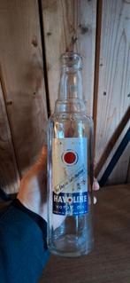 Vintage Havoline motorolie glazen fles️, oliefles⛽️, Gebruikt, ., ., .