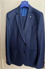 Herenkostuum Dutch Dandies maat 50 - blauw 100% wol, Kleding | Heren, Kostuums en Colberts, Nieuw, Ophalen of Verzenden, Dutch Dandies