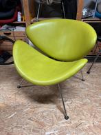 Artifort Orange Slice F437 vintage fauteuil, Huis en Inrichting, Ophalen, Luxe design, Gebruikt, Metaal