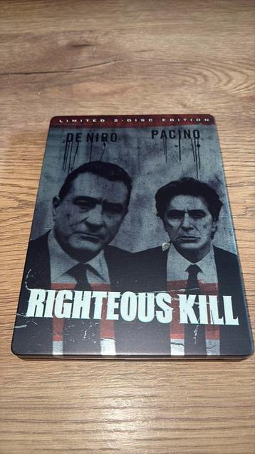 Righteous Kill steelcase met Robert De Niro en Al Pacino. beschikbaar voor biedingen