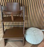 Stokke Trip Trap Bruin + babyzitje, Ophalen, Zo goed als nieuw, Meegroeistoel