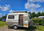 Eriba Touring (oldtimer), Caravans en Kamperen, Caravans, Standaardzit, 75 kg, Tot en met 2, Lengtebed