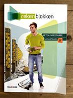 Rekenblokken Meten en Meetkunde 3F, Ophalen of Verzenden, Zo goed als nieuw, Overige niveaus, Nederlands