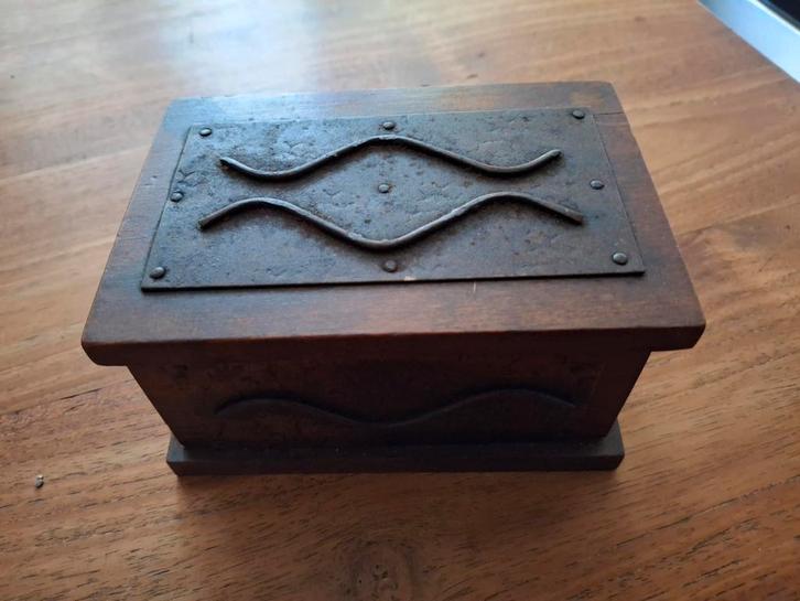 Twee oude sieradendoosjes, Antiek en Kunst, Curiosa en Brocante, Ophalen