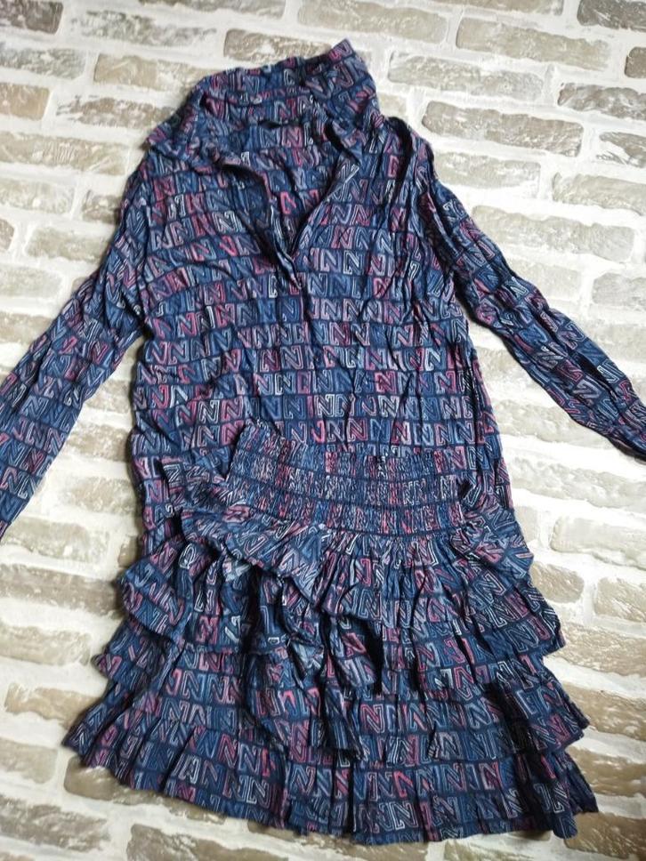 Blauw Setje Nikkie Maat S, Kleding | Dames, Blouses en Tunieken, Zo goed als nieuw, Maat 36 (S), Blauw, Ophalen of Verzenden