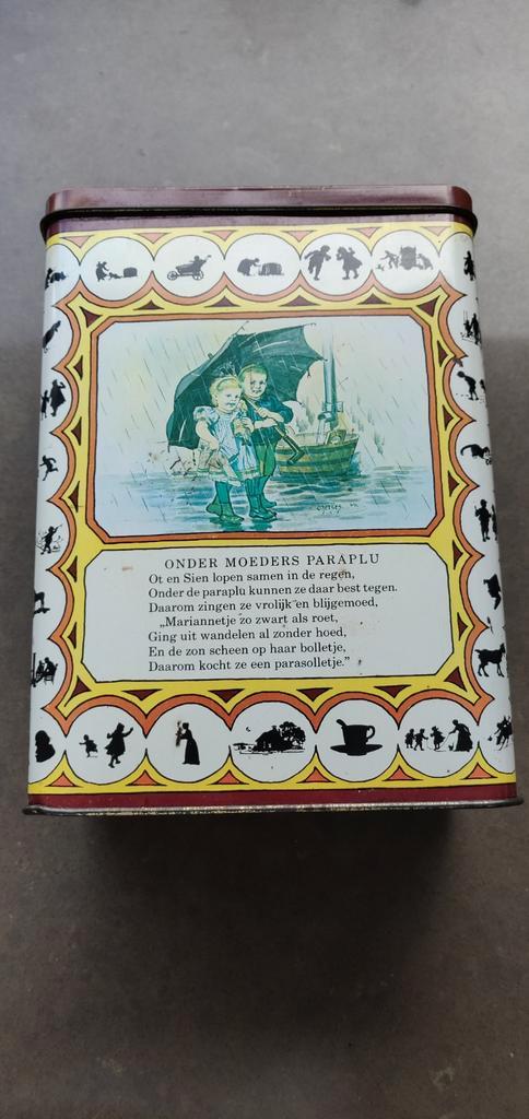 Vintage Ot en Sien Blikken Doos, Antiek en Kunst, Antiek | Overige Antiek, Ophalen of Verzenden