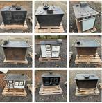 Diverse antieke gietijzeren kachels – hout/kolen, Huis en Inrichting, Kachels, Ophalen, Gebruikt, Houtkachel, Vrijstaand