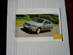 Opel Astra Njoy 2002 2 pag., Verzenden, Zo goed als nieuw, Opel