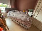 Tweepersoons bed IKEA Gladstad 140 x 200 incl matras, Ophalen, Gebruikt, Tweepersoons, 140 cm