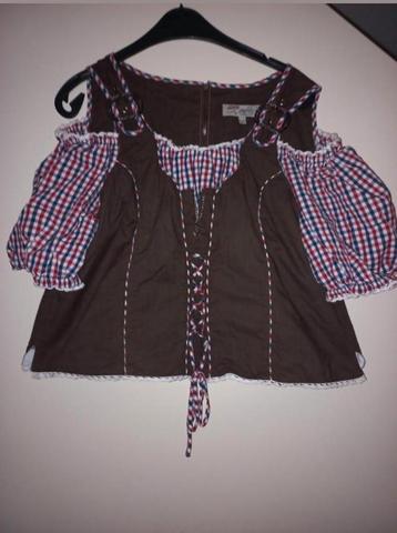 Tiroler blouse maat 50 beschikbaar voor biedingen