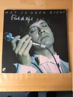 LP Rob de Nijs - Met je ogen dicht, Cd's en Dvd's, Vinyl | Pop, Ophalen, 12 inch