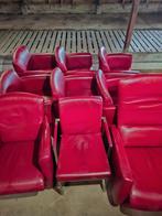 Jori stoelen fauteuil eetkamer rood leer, Ophalen, Gebruikt, Rood, Leer