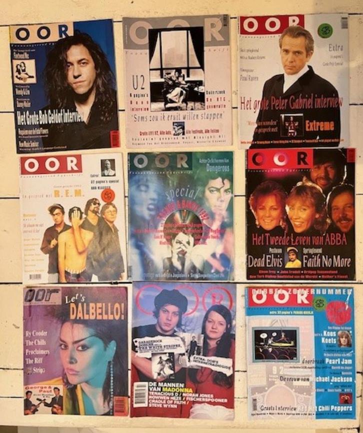Muziekkrant Oor, 9 stuks, Boeken, Tijdschriften en Kranten, Gelezen, Muziek, Film of Tv, Ophalen of Verzenden
