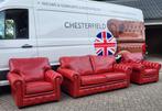 Chesterfield bankstel 3+1+1 origineel Engels met certificaat, Huis en Inrichting, Banken | Bankstellen, Ophalen, Gebruikt, 75 tot 100 cm