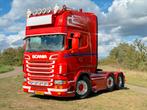 Scania R500 V8 Showtruck nieuw staat, Auto's, Automaat, Euro 5, Achterwielaandrijving, Beige