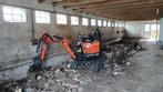 Minikraan VERHUUR Fryslân sloopwerk minigraver sloophamer