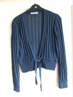 Miss Etam blauw opengewerkt vestje maat M, Kleding | Dames, Maat 38/40 (M), Blauw, Nieuw, Ophalen of Verzenden