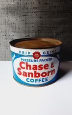 vintage chase en sanborn coffee blik, niet geopend, Verzamelen, Blikken, Ophalen of Verzenden, Gebruikt, Overige, Overige merken