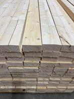 Vuren houten balken ruw fijnbezaagd  50x100x3600, Nieuw, Ophalen of Verzenden, Balk, Vuren