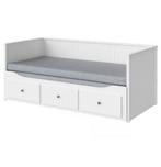 Ikea hemnes bed uitschuifbaar, Huis en Inrichting, Slaapkamer | Bedden, Eenpersoons, Wit, Ophalen of Verzenden, Zo goed als nieuw