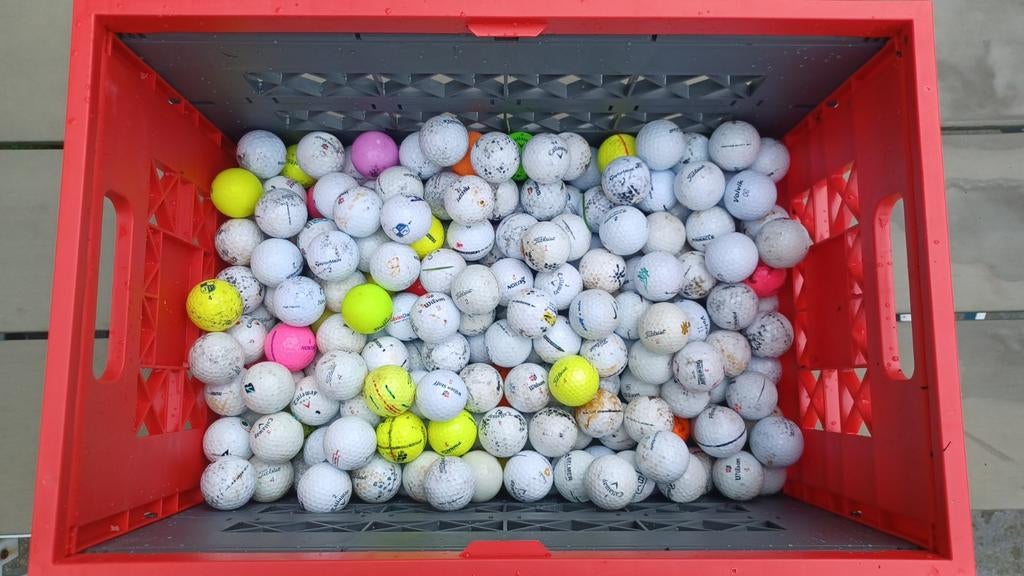 200 golfballen, Ophalen, Gebruikt, Bal(len), Overige merken