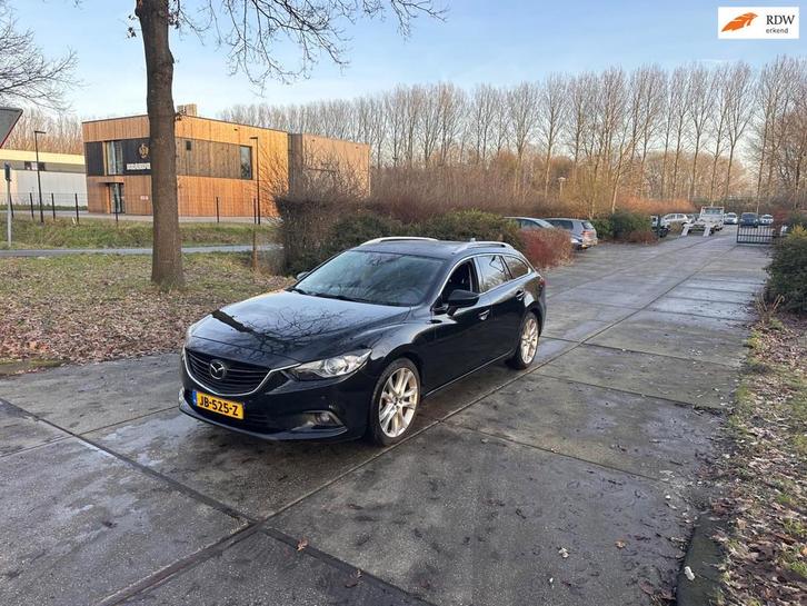 Mazda 6 Sportbreak 2.2D HP GT-M Automaat.Navi.Camera, Auto's, Mazda, Bedrijf, Te koop, 6 sportbreak, ABS, Achteruitrijcamera, Airbags