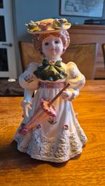 Muziekdoos/beeld van porselein, Verzamelen, Ophalen of Verzenden, Zo goed als nieuw, Mens