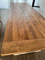 Houten eettafel te koop, Huis en Inrichting, Tafels | Eettafels, 200 cm of meer, Vijf personen of meer, Rechthoekig, 50 tot 100 cm