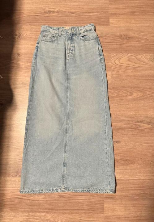 Guess eco spijkerrok lang, Kleding | Dames, Rokken, Zo goed als nieuw, Blauw, Onder de knie, Verzenden