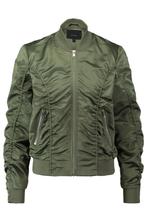 Nieuwe Dames Bomberjack - Groen - Maat XL, Verzenden, Maat 46/48 (XL) of groter, Nieuw, Coolcat